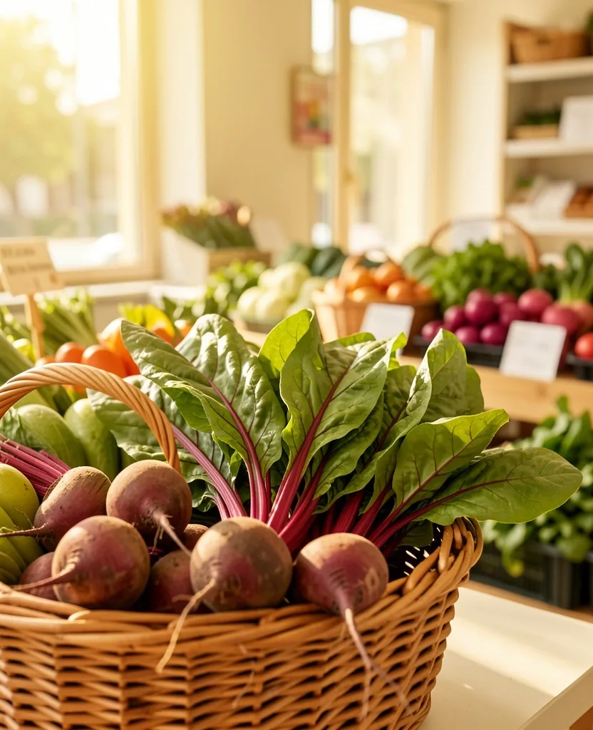 Vegetales frescos de temporada